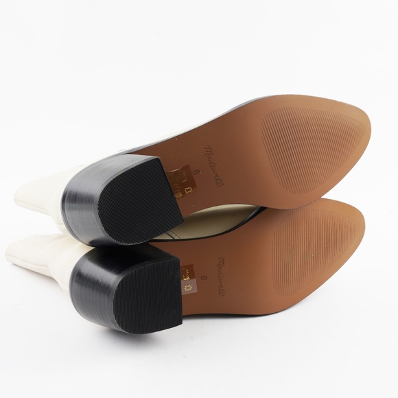 MADEWELL Size 6 The Darcy Ankle Boot in Pale Parchment - Picture 9 of 9